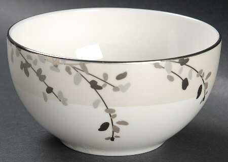 Gardner Street Platinum Dessert Bowl