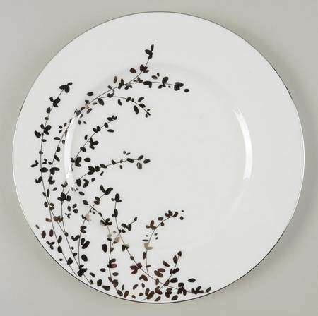 Gardner Street Platinum Accent Luncheon Plate