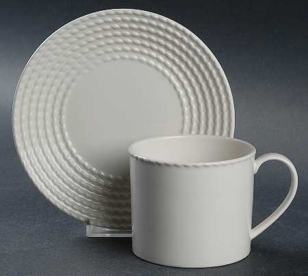 Wickford Flat Cup & Saucer Set