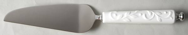 Opal Innocence Carved Pie & Cake Server with Stainless Blade