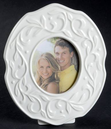 Opal Innocence Carved Frame-Holds 3" X 3"