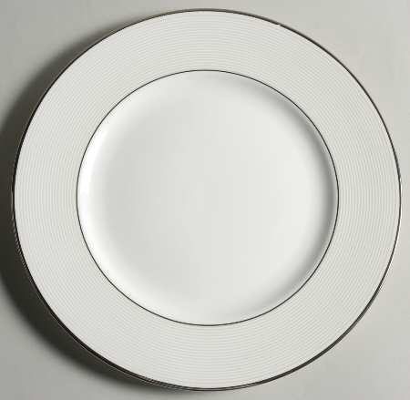 Opal Innocence Stripe Dinner Plate