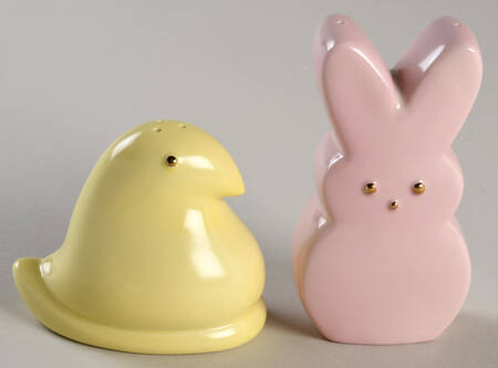 Peeps Figural Salt & Pepper Set