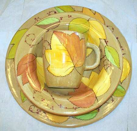 Autumn Leaves Dinner Plate