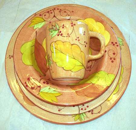 Autumn Leaves Dinner Plate