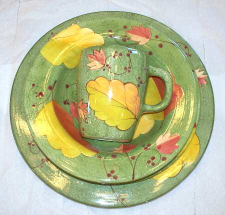 Autumn Leaves Dinner Plate