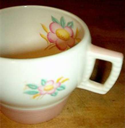 Greta Dustitone Rose by Limoges-American
