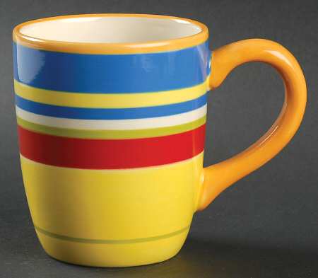 Elements Striped Mug by Lorena Garcia