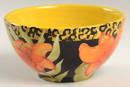 Jungle Bloom Soup/Cereal Bowl