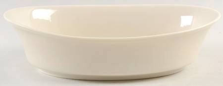 Dimension Ivory 10" Oval Vegetable Bowl