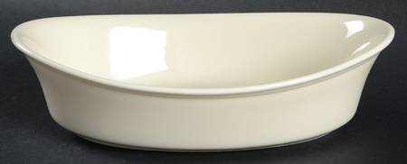 Dimension Ivory 8" Oval Vegetable Bowl