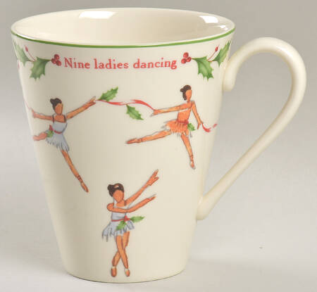Holiday Twelve Days of Christmas Mug
