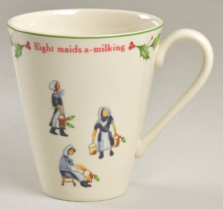 Holiday Twelve Days of Christmas Mug