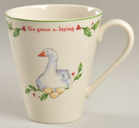Holiday Twelve Days of Christmas Mug