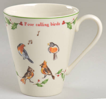 Holiday Twelve Days of Christmas Mug