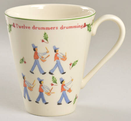 Holiday Twelve Days of Christmas Mug