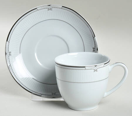 Rio Flat Cup & Saucer Set