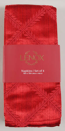 Laurel Leaf Cloth Napkin - Set of 4