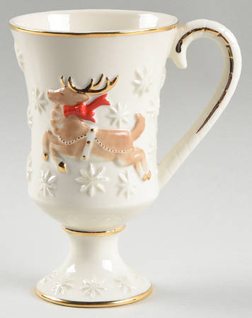 Very Merry Personalized Mug Footed Mug
