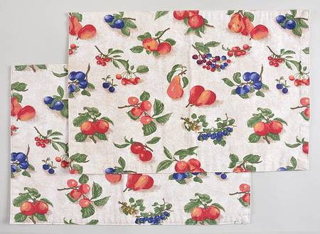 Fruit Medley Cloth Placemat - Set of 2