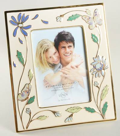 Botanical Butterfly Frame-Holds 5" X 7"