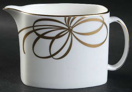 Belle Boulevard Gold Creamer