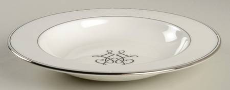 Scripted Platinum 9" Soup/Pasta Bowl