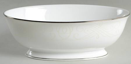 Confection 9" Oval Vegetable Bowl