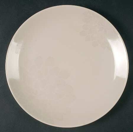 Bloom Sand Accent Salad Plate