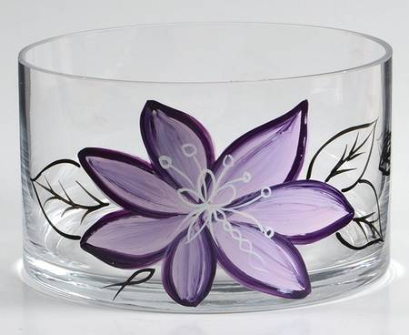 Anna Plum Glassware Individual Salad Bowl