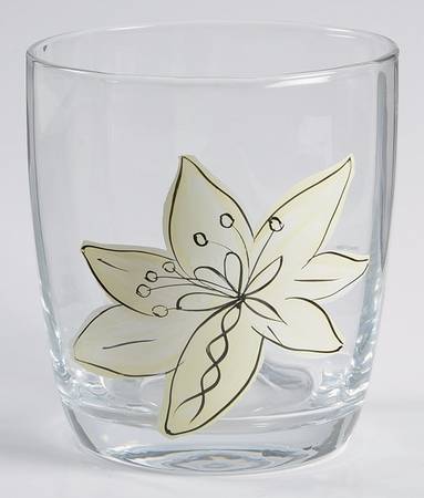 Anna Plum Glassware Double Old Fashioned