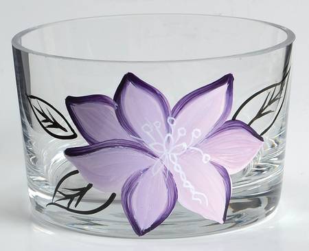 Anna Plum Glassware Chip and Dip, Bowl Only