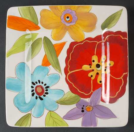 Liza Square Salad Plate