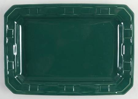 Woven Traditions Ivy Green 13" Rectangular Serving Platter by Longaberger