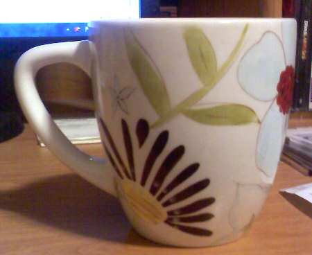 Audrey Red Mug