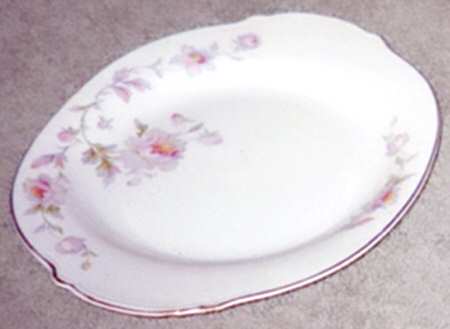 Silver Moon 13" Oval Serving Platter