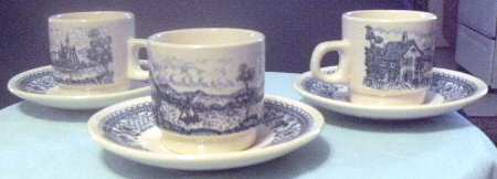 LZC1 Flat Cup & Saucer Set