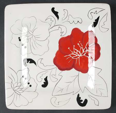 Laura Square Salad Plate