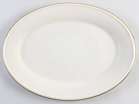 L155 14" Oval Serving Platter