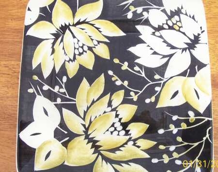 Lizette Moss Square Salad Plate