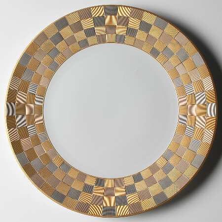 Byzanteum (Gold & Silver) Service Plate (Charger)