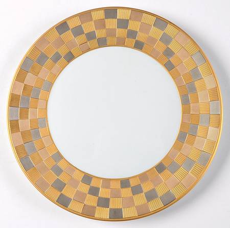 Byzanteum (Gold & Silver) Dessert/Pie Plate