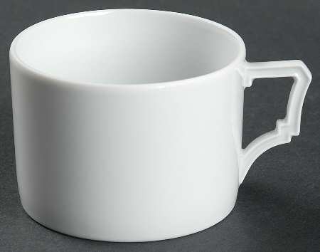 Byzanteum Blanc (All White) Flat Cup