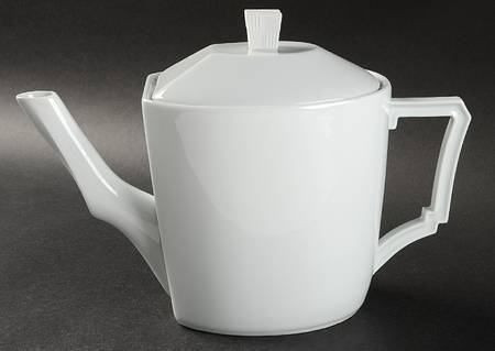 Byzanteum Blanc (All White) Teapot & Lid