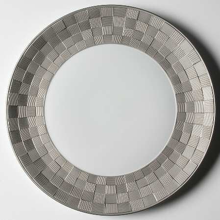 Byzanteum Platine (Platinum) Salad/Dessert Plate