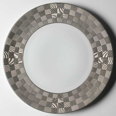 Byzanteum Platine (Platinum) Service Plate (Charger)