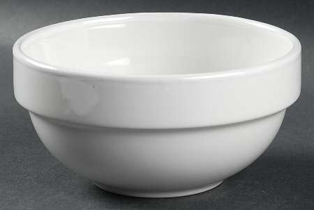 Stack It White Soup/Cereal Bowl