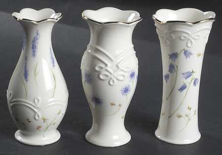 Floral Set of 3 Vase-Bud 5" Motifs