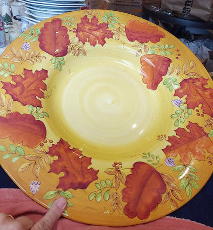 Fall Leaves Centerpiece