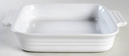 White 9" Square Baker